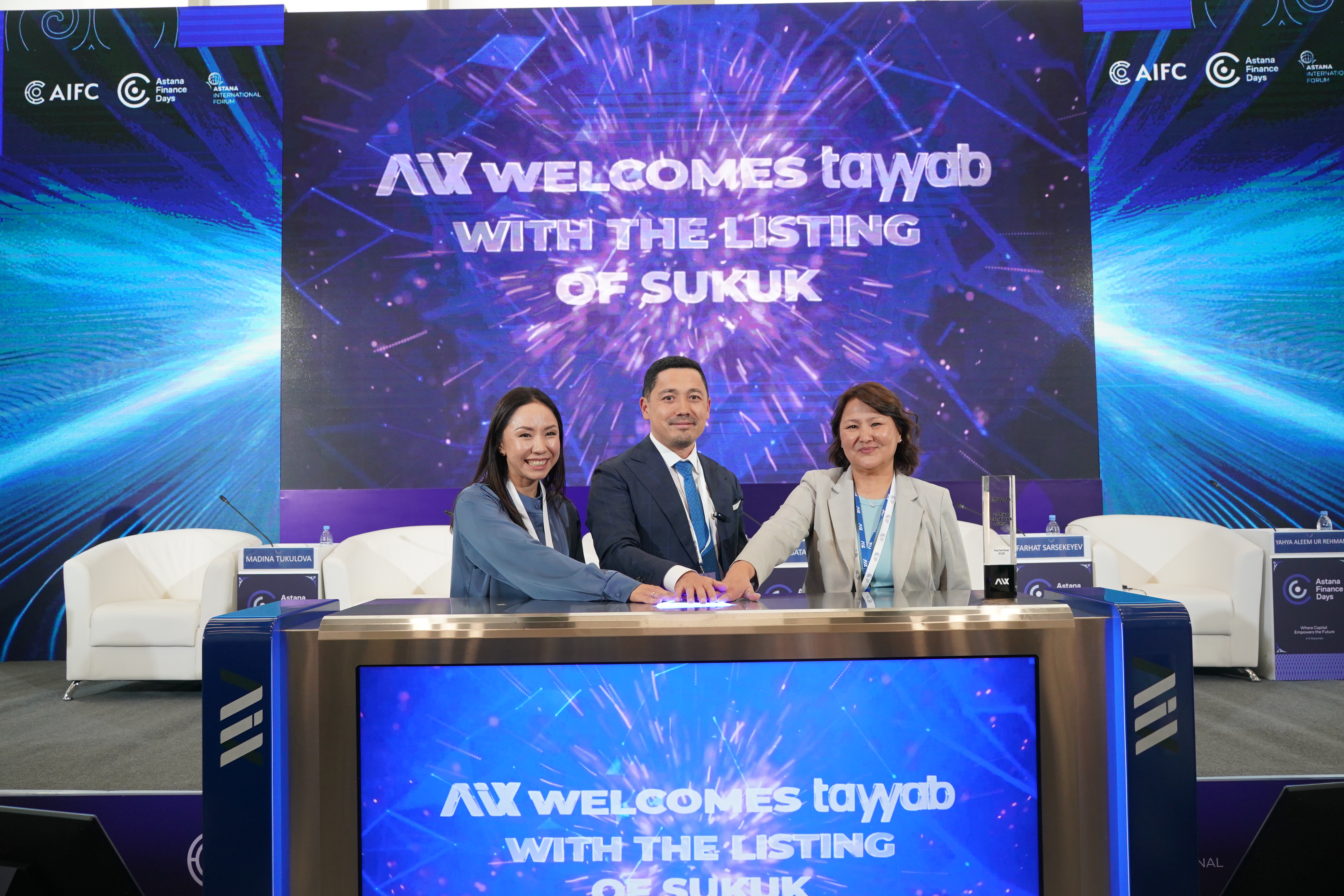 Tayyab Sukuk Program Registered on AIX